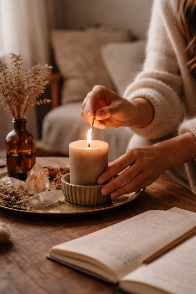 simple rituals to reconnect with yourself